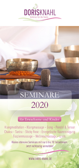 Faltblatt Seminare